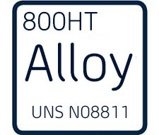 Nickel alloys 800HT