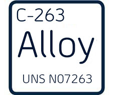 Nickel alloys C-263
